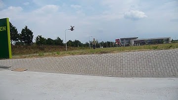 HPI Savage Flux, Traxxas Rustler VXL and Team Associated T4 bashing and jumping