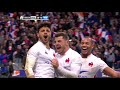 Romain Ntamack scythes through for the bonus point | Guinness Six Nations