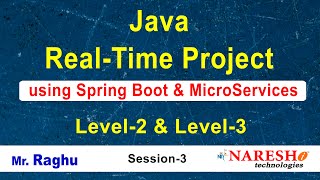 Java Real Time Project Session-3 | by Mr. Raghu