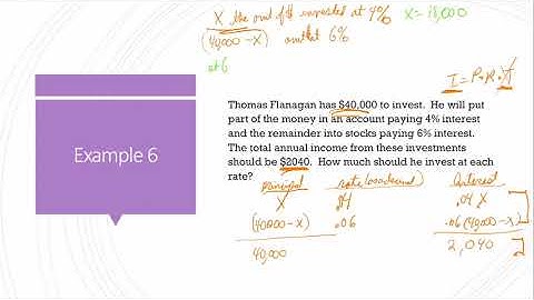 Intermediate Algebra Section 1.3 Part 2, Word Problems