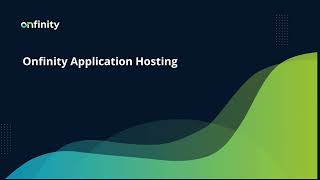 01 Application Hosting | Onfinity