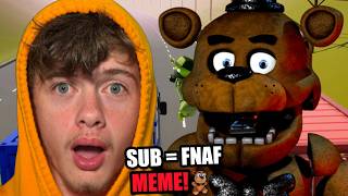 GANG BEASTS! | SUB = FREDDY MEME!