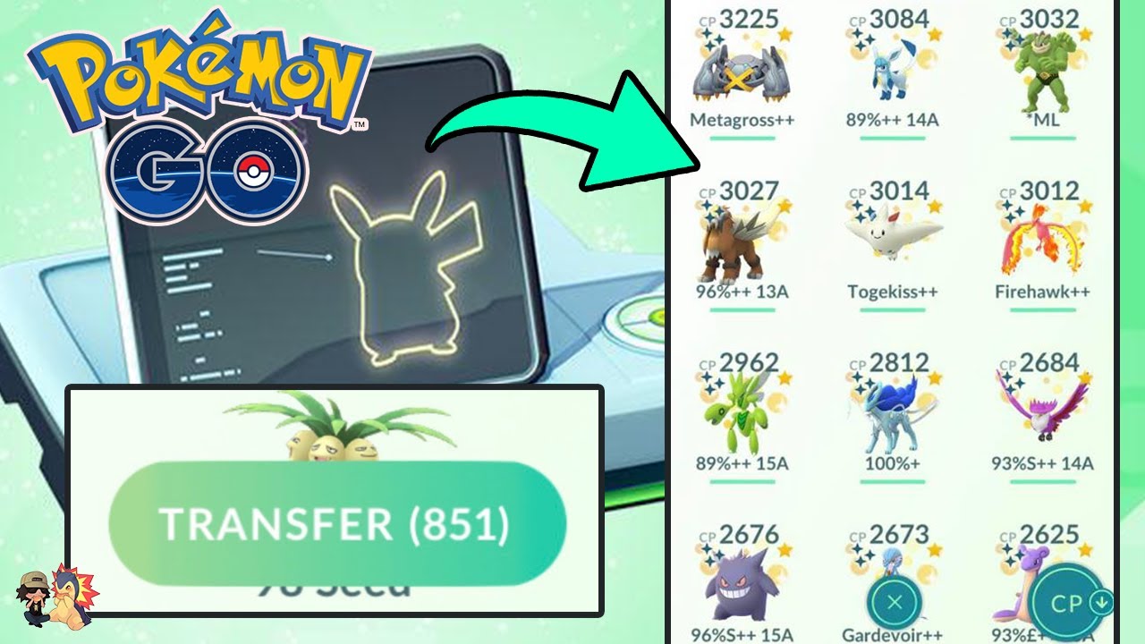 pokemon storage upgrade คือ  New Update  How To Manage Your Pokemon Storage In Pokémon GO! (2020) | BEST Tips \u0026 Tricks + Nickname Strategy!