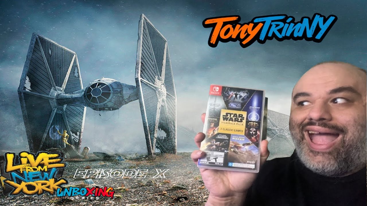 LIVE From New York - Episode X - We Unbox Star Wars: Heritage Pack On Nintendo Switch