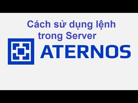 Video Cách sử dụng lệnh trong Server Aternos ( Hướng dẫn... - youtube