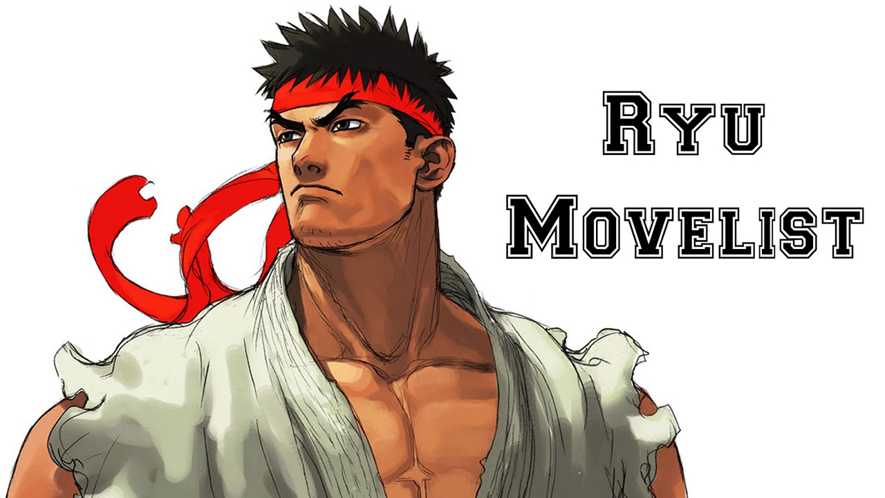 Street Fighter Alpha 3 - Ryu Move List 