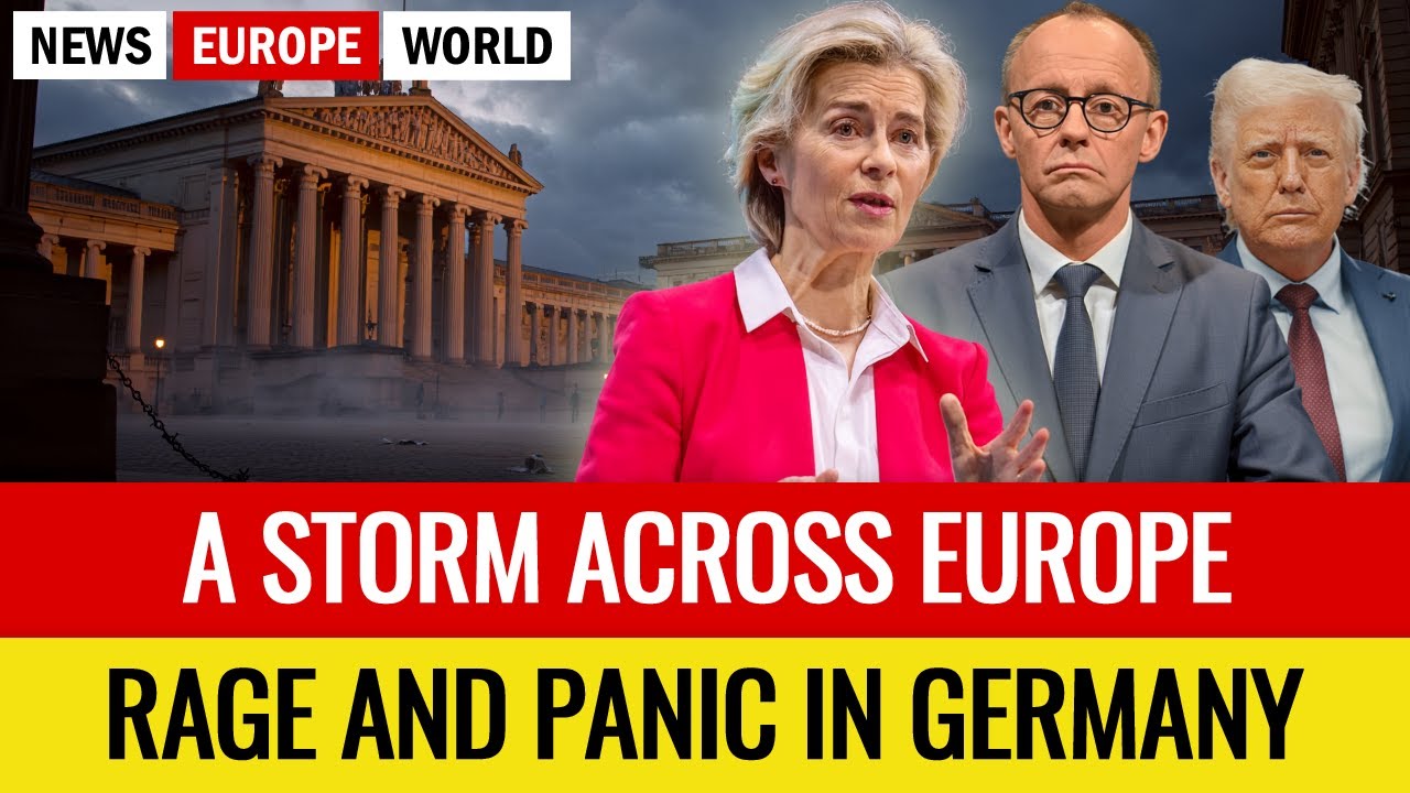 A Storm across Europe. Germany's Trust Crisis & France's Economic DISASTER.
