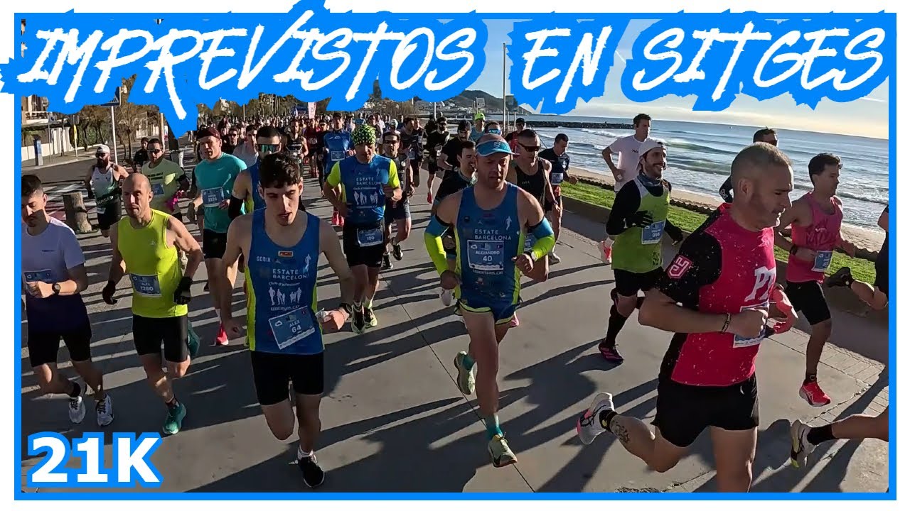 Mitja de Sitges, La primera 21K  del año