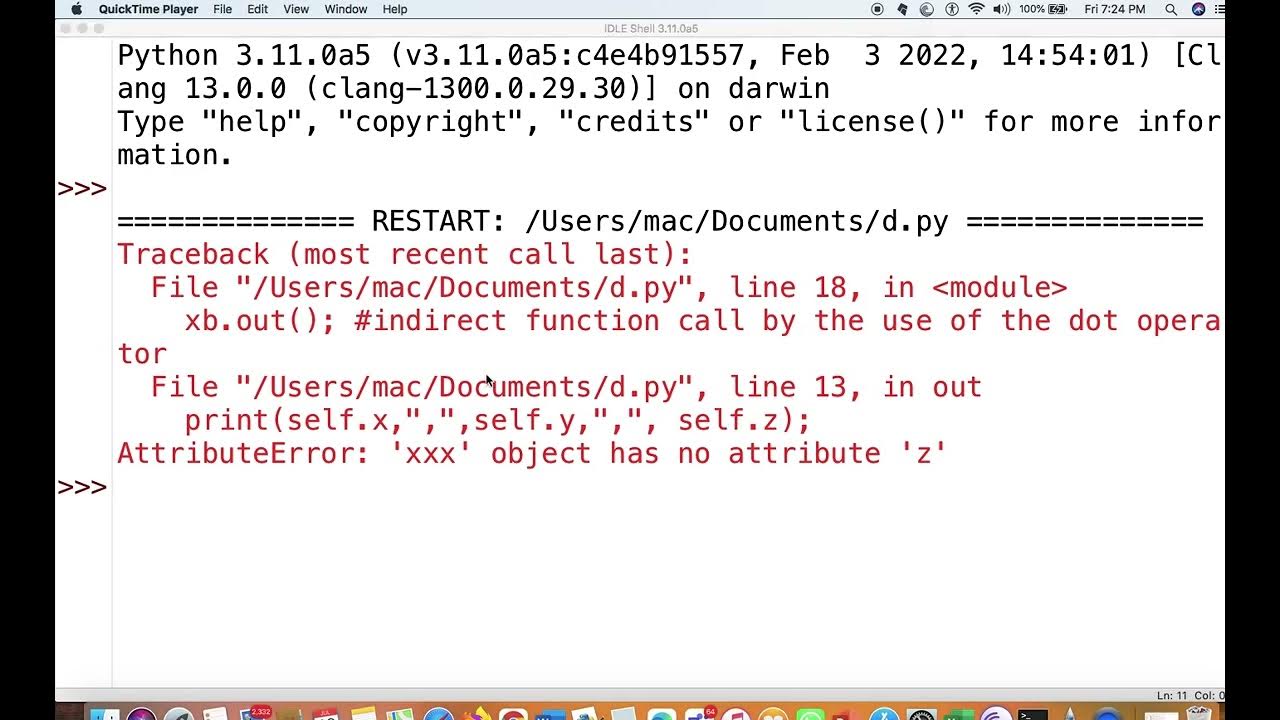 week 05 python instance method definition , defualt constructor ...