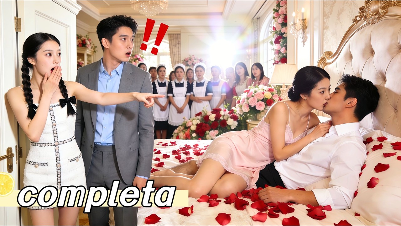 El CEO pide ayuda a la chica para atrapar al amante de su novia, y ella ve que es su propio novio！