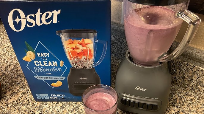 Brand New Oster 6-Cup White Blender - Easy-to-Clean Smoothie Maker