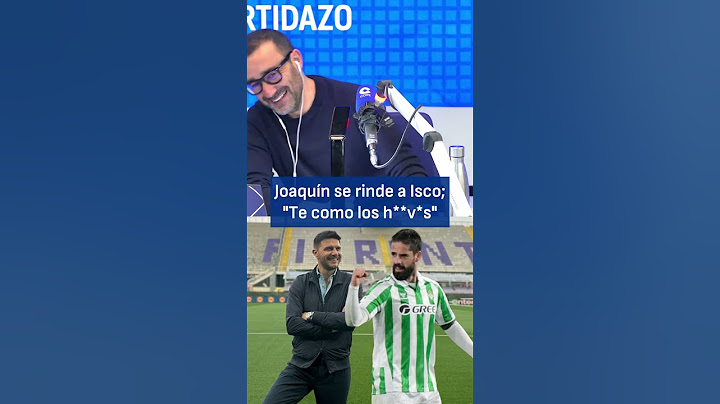 Joaquín no puede con Isco: "Te como los h**v*s" | El Partidazo de COPE