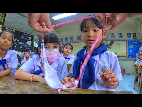 สายคล้องหน้ากากอนามัย กันหายกันตก | ครูนกเล็ก