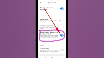 How to enable display charging animation #shorts
