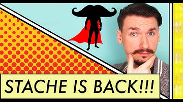STACHE IS BACK! Handlebar Mustache Tips and Updates from Matt Tastic - Plus How To Use Beard Butter