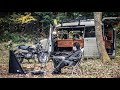 N-VANの扉を開けたら“バー”だった。モンキー125と行く大人の秘密基地キャンプ。
