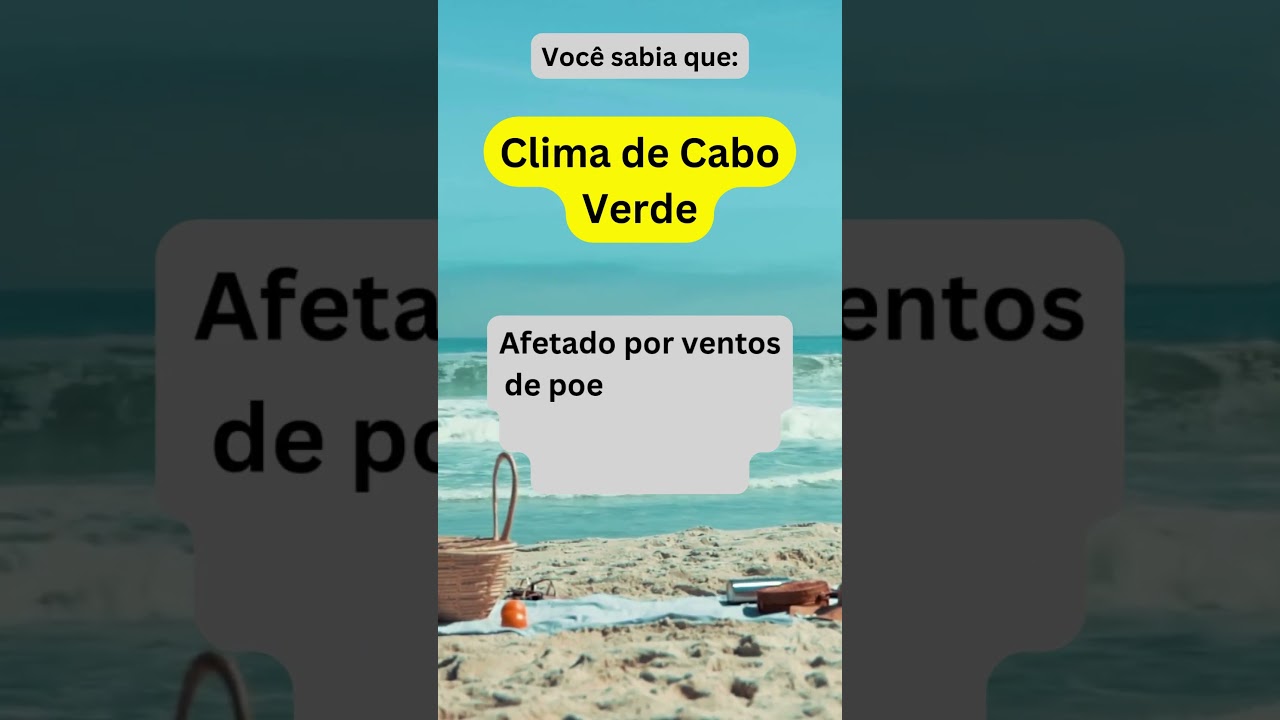 Clima de Cabo Verde