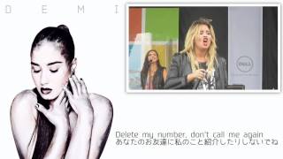 Demi Lovato - Something That We're Not - Japanese Lyrics - 和訳