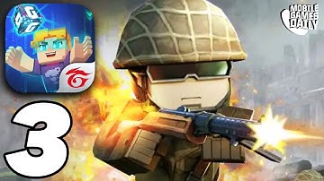 GARENA BLOCKMAN GO - Frontlines Game - Gameplay Walkthrough Part 3 (iOS, Android)