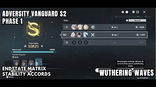 [Wuthering Waves Event] Endstate Matrix - Stability Accords - Adversity Vanguard S2 Phase 1 - 3.5 S