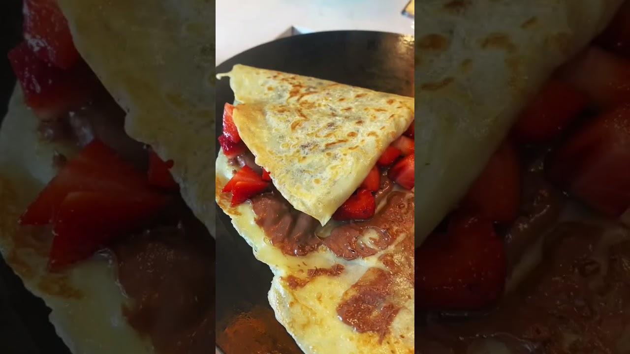 O favorito! Nutella com Morango 🫶🏻