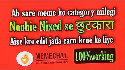 ab आपके meme noobie aur nixed नही होगे||memechat||pixellab app