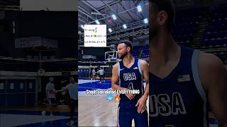 Steph calculated EVERYTHING 🥶🔥