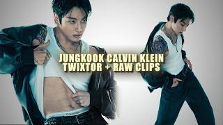 Jungkook- Calvin Klein Spring 2026 Campaign Twixtor Clips