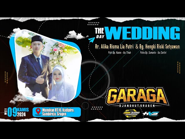 Live Stream Campursari GARAGA DJANDUT || Wedding Alika u0026 Hengki || GMS Pro Audio || HVS SRAGEN class=