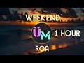 Roa  weekend 1 hour version  unlimited music  no copyright sounds