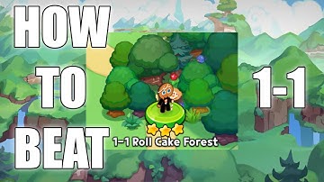 How To Beat 1-1 In Cookie Run Kingdom - F2P Guide!