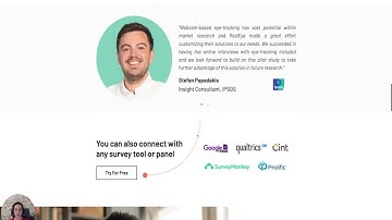 RealEye io eyetracking website mockups tests