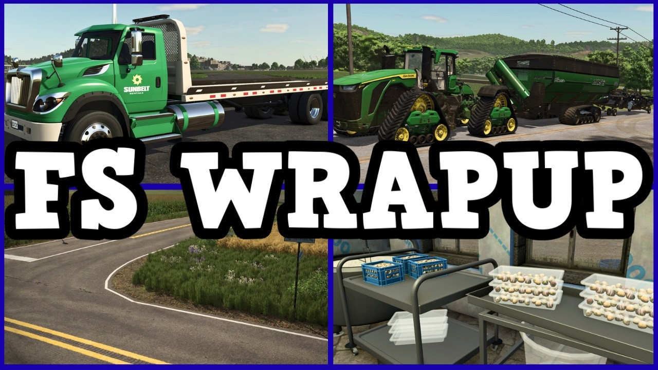 Обновление International Workstar, сельское хозяйство в Индиане, а также появление улиток в FS25!...