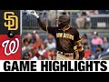 Padres vs. Nationals Game Highlights (7/16/21) | MLB Highlights