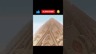 Built A Beautiful Pyramid In Minecraft