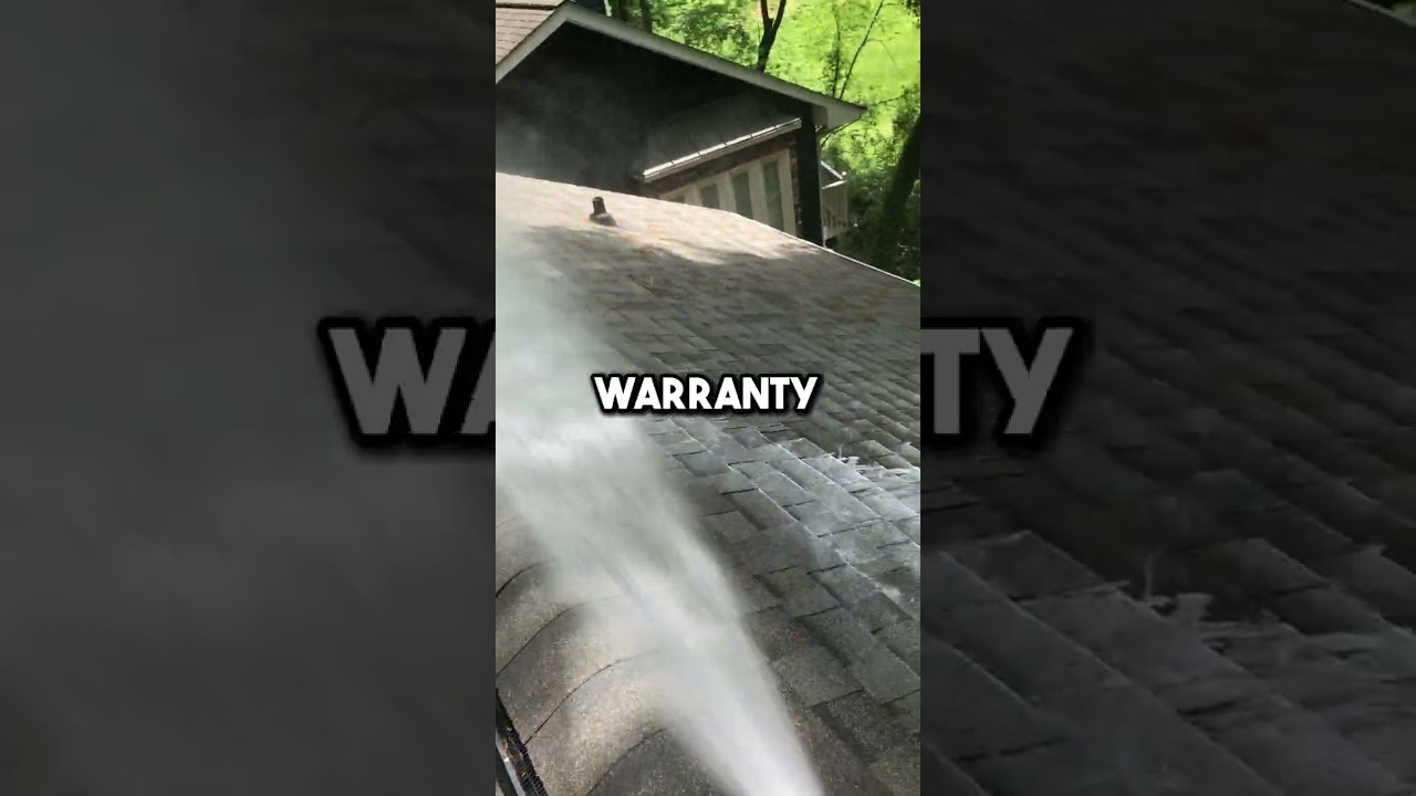Never Hire a Pressure Washer For Your ROOF!!!