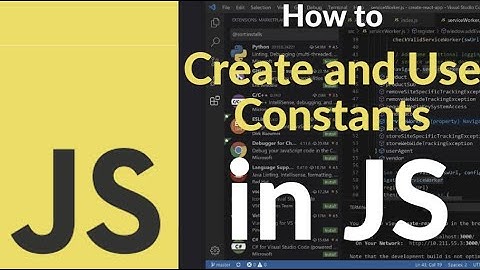 How to Create and Use Constants in JavaScript with const | Understand Block Scope & Immutability