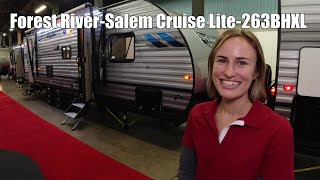 New Forest River Rv Salem Cruise Lite 263bhxl Travel Trailer At General Rv Dover Fl