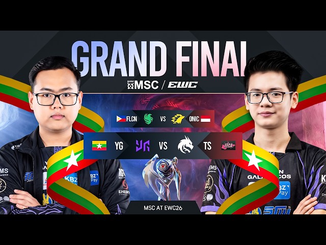 [Official Restream] MLBB MSC at EWC 2026 | FINAL Day | 🇲🇲LIVE🔴