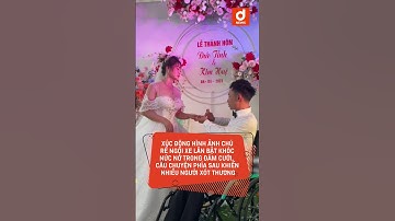 Chú rể ngồi xe lăn bật khóc nức nở trong đám cưới, câu chuyện phía sau khiến nhiều người xót thương