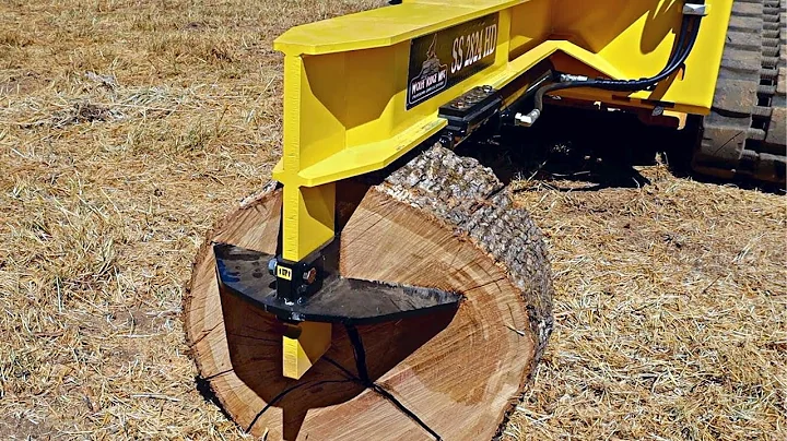 This Inverted Log Splitter Is Awesome - Wolfe Ridge