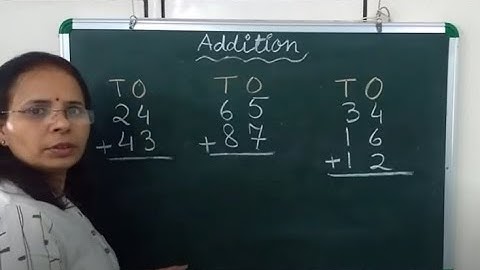 Addition of double digit numbers || Easy way|| Planet Maths