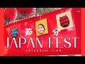 Setubun festival 2024 with kids kyoto japan fest vlog 2