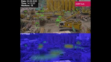 [ASRP Smart Conctruction] Workers detection and tracking map