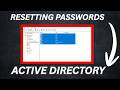 Active Directory Basics: Reset Passwords, Disable &amp; Expire UsersHome Lab Series