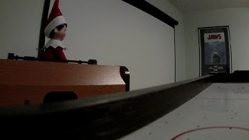 Elf On The Shelf Action - Trying to catch our Elf on the Shelf on camera.  Does the Elf Blink!?!?