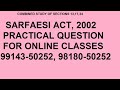 HOW BANK RECOVER LOAN UNDER SARFAESI ACT, 2002 I PRACTICAL EXAMPLE