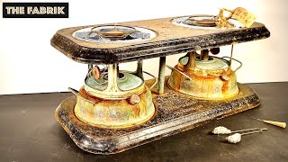 1938's Gasoline Cooking Stove  Tito Landi  Restoration