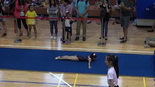 20171015 中正盃體操 公開童女 玉成國小B隊 00005 張心禹   地板