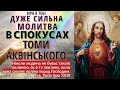 Дуже сильна Молитва в спокусах Томи Аквінського. Віра в Тобі. Молитви українською мовою.